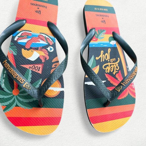 Havaianas x New Era 100th Anniversary Flip Flops - Picture 4 of 8